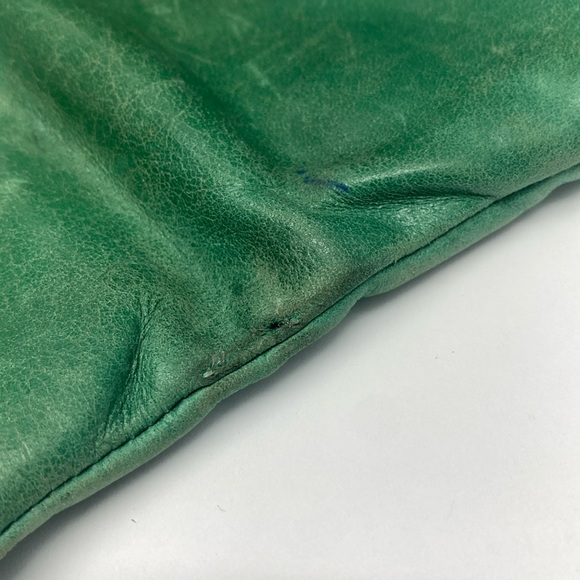 HOBO Lauren Green Bifold Leather Wallet - Picture 13 of 17